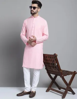 Baby Pink Kurta Pure Cotton Payjama