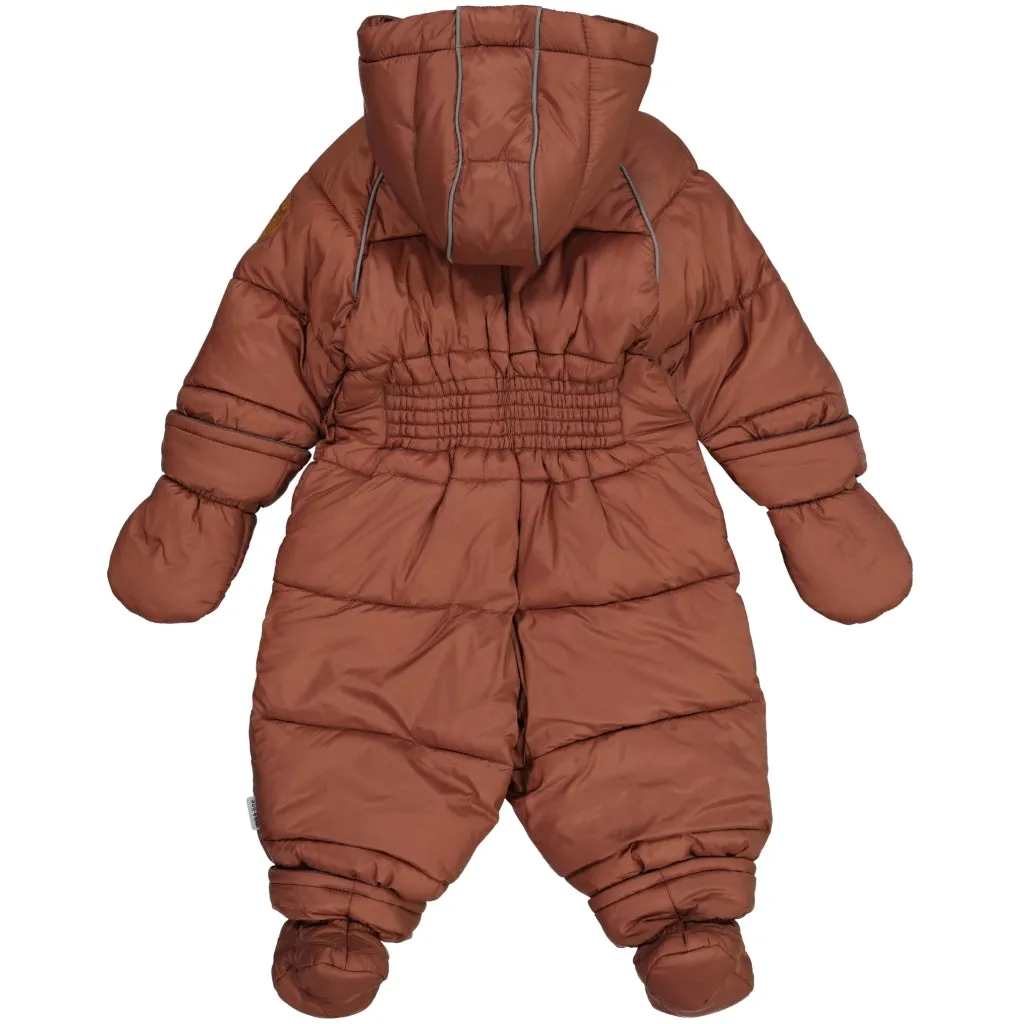 Baby Puffer Snowsuit - Mink