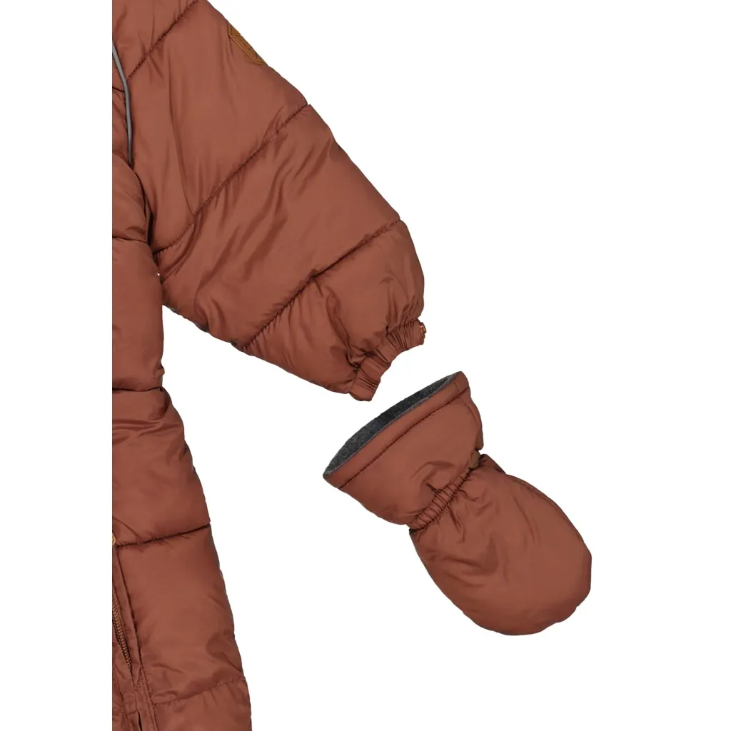 Baby Puffer Snowsuit - Mink