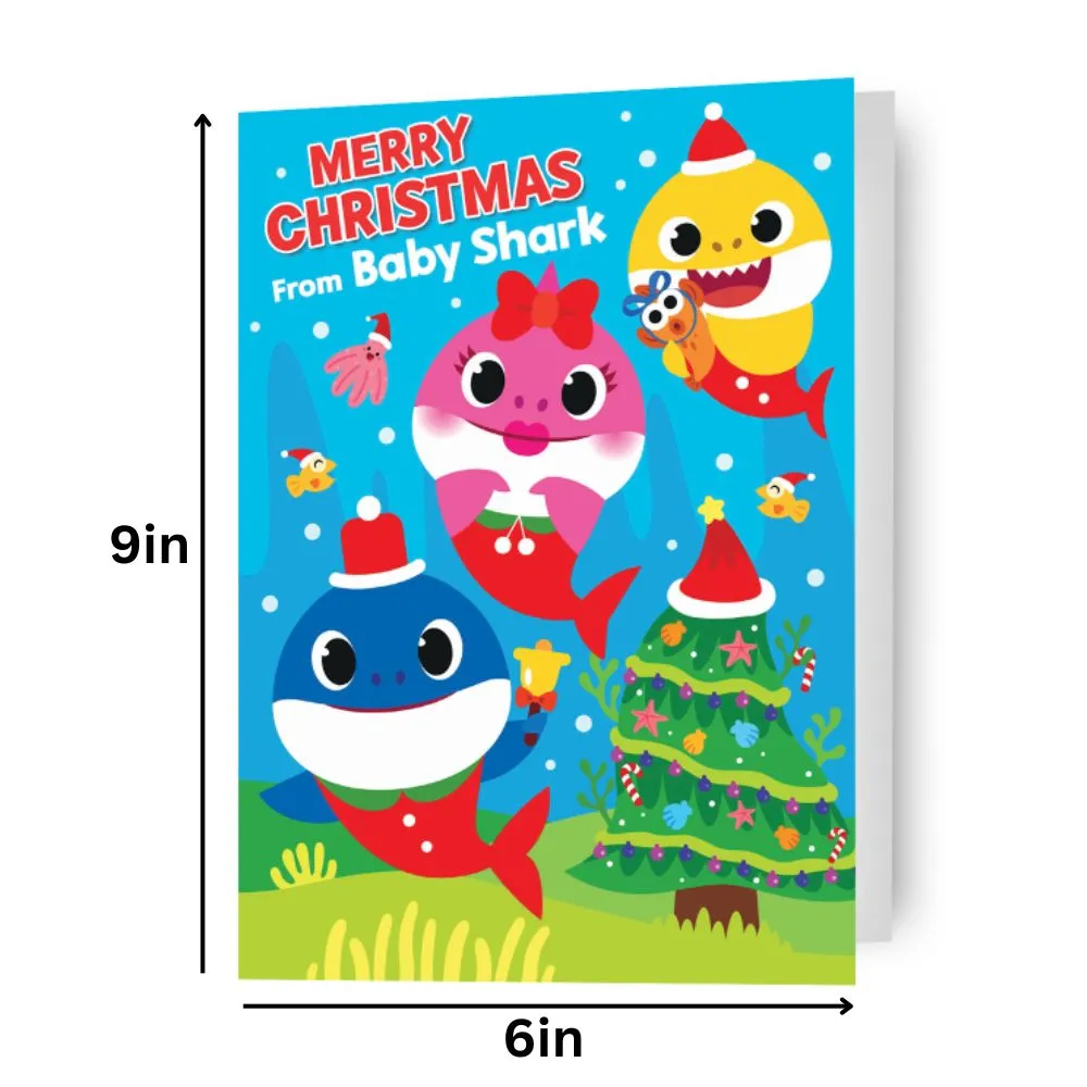 Baby Shark Christmas Sound Card