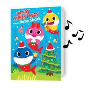 Baby Shark Christmas Sound Card