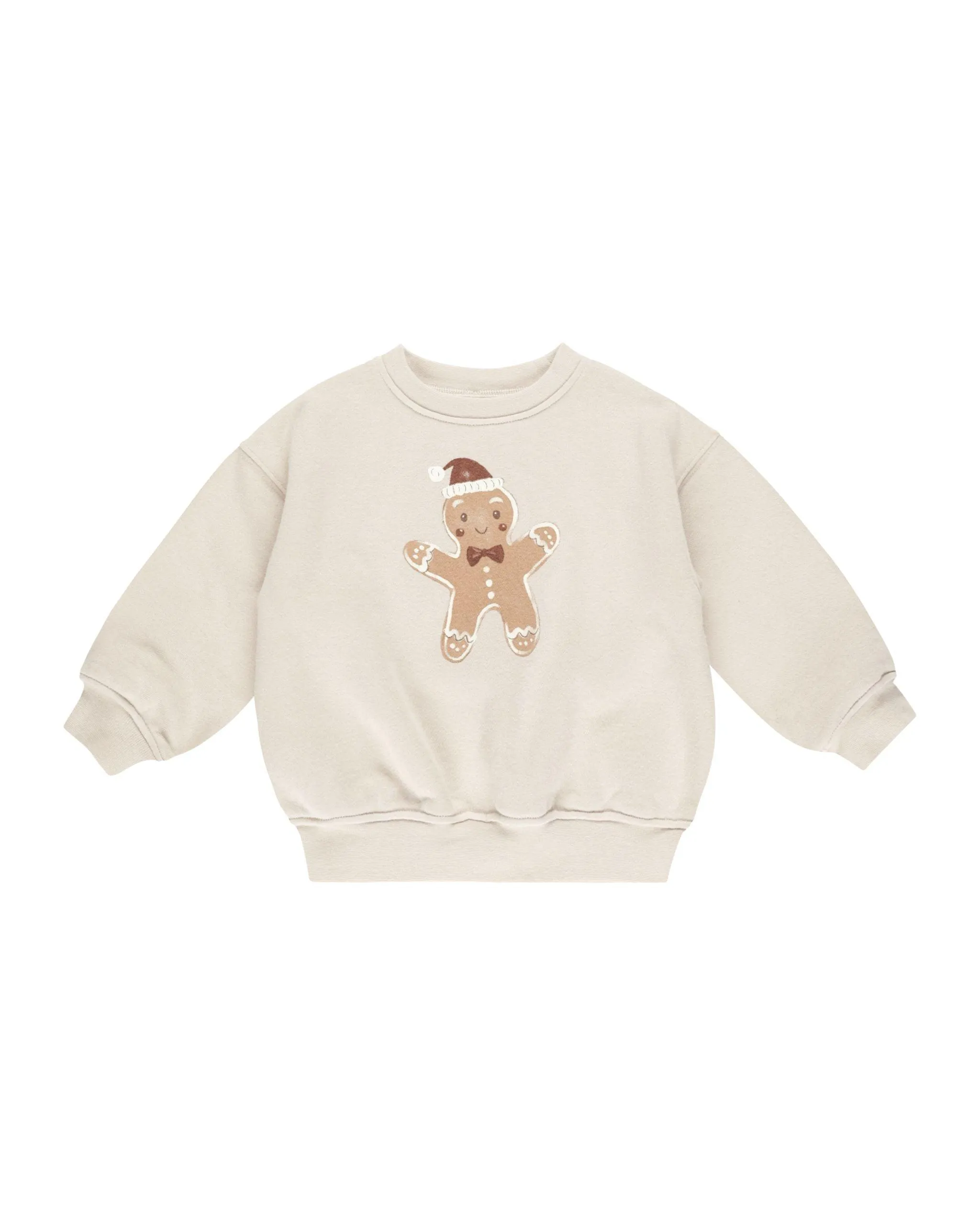 Baby Unisex Sets | 2PCS: Relaxed Sweatshirt and Jogger Set- Gingerbread | Rylee and Cru