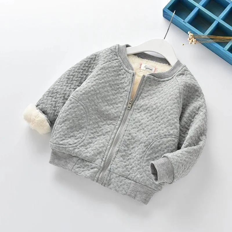 Baby Winter Warm Fleece Synthetic Fur Cloak Jacket