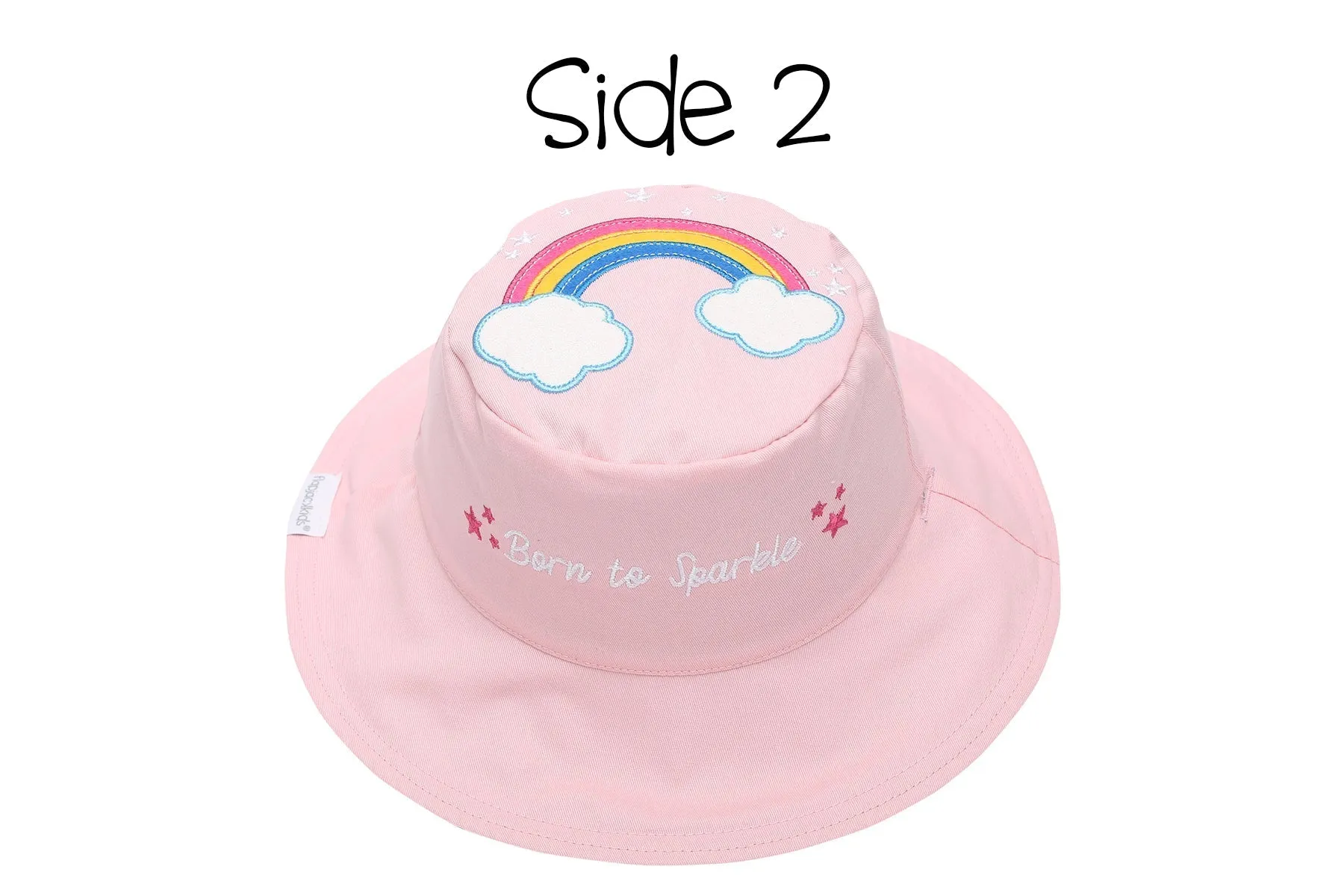 Baby/kids Reversible Sun Hat - Rainbow | Unicorn