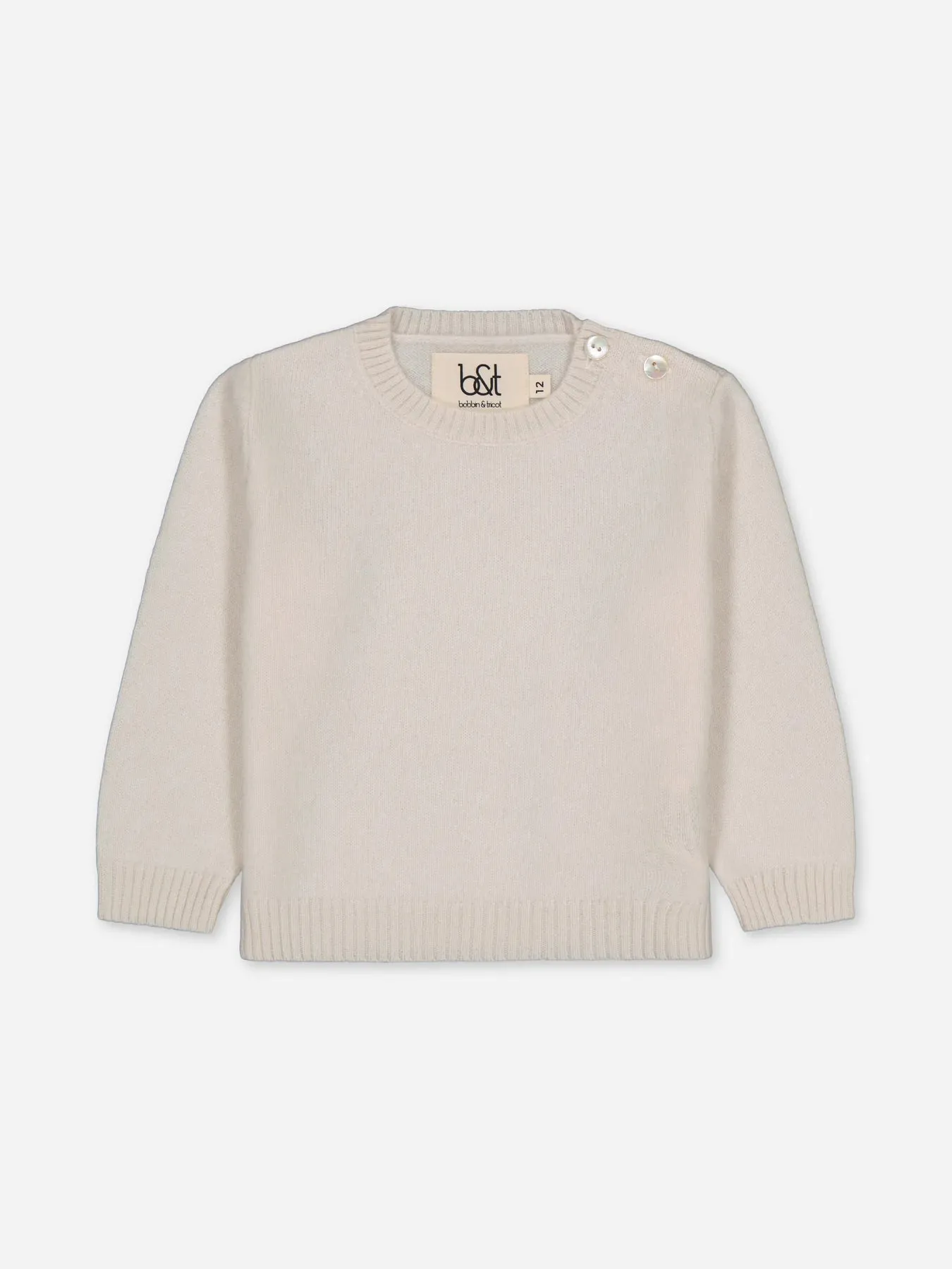 Baby's Cashmere Sweater Ivory