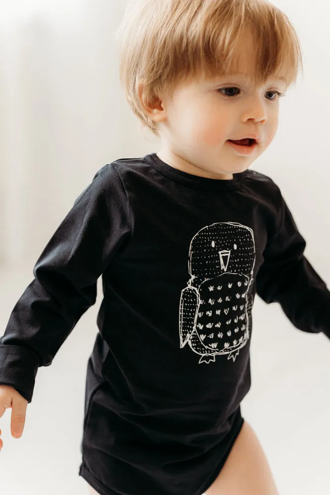 Baby's Owl Body Black