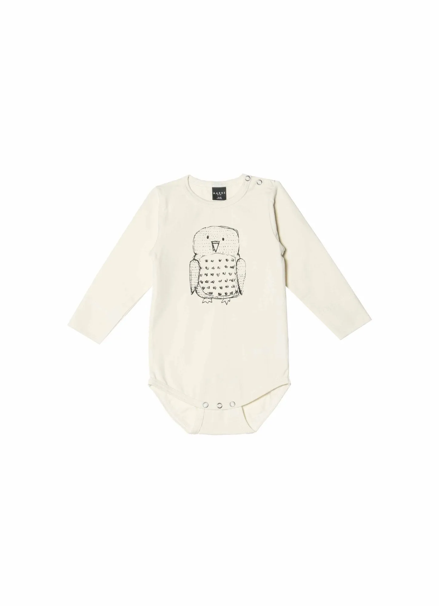 Baby's Owl Body Natural White