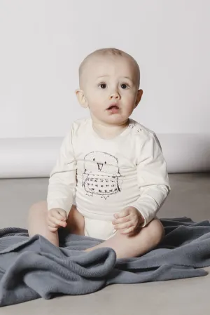 Baby's Owl Body Natural White