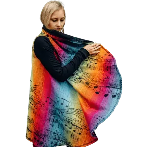 Babywearing Long Cardigan Symphony Rainbow by LennyLamb