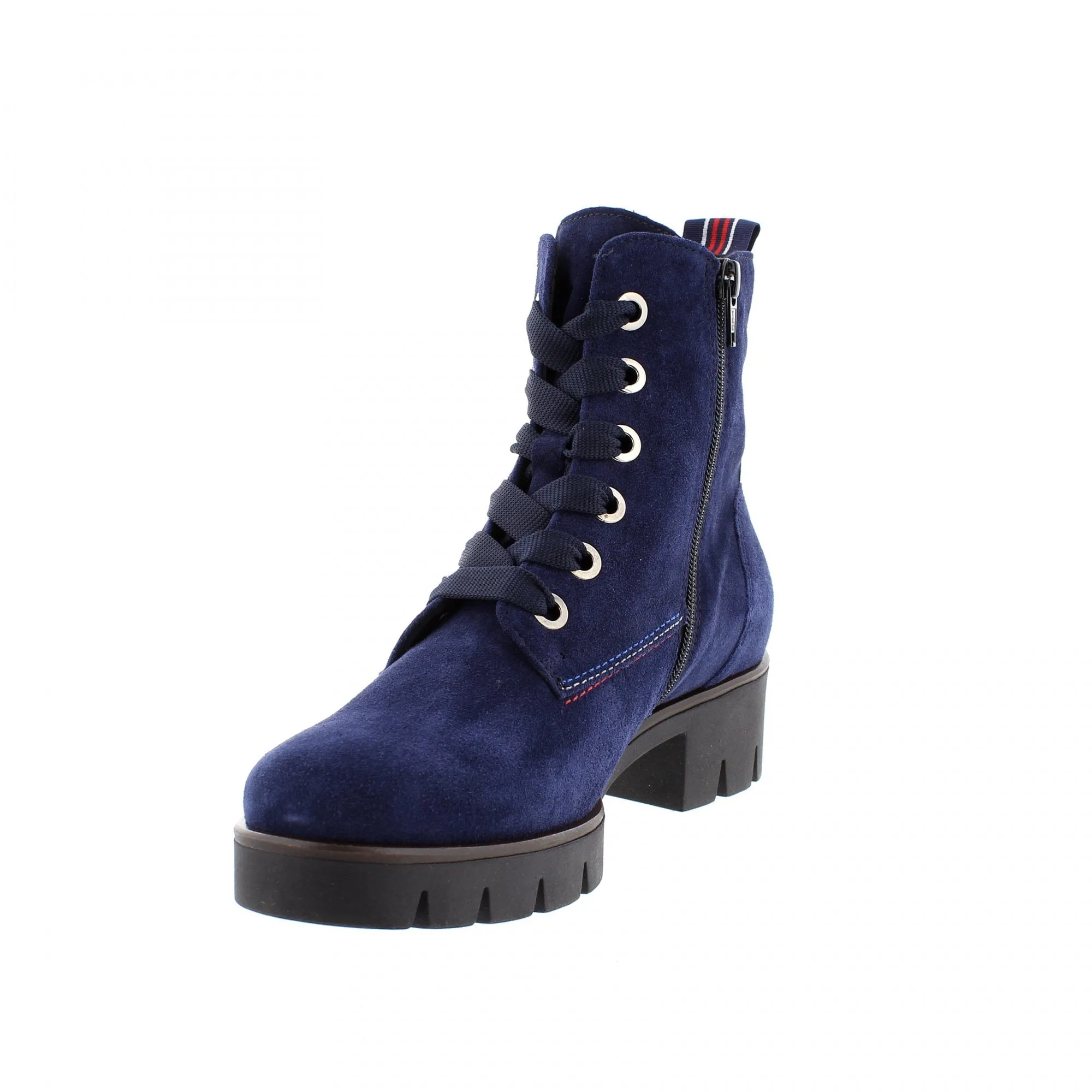 Baccara Blue Ankle Boots