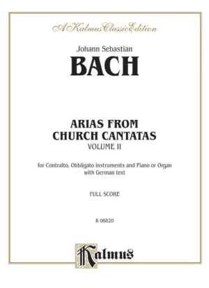 Bach - Complete Arias: Church Vol.2: Alto - Alto Voice