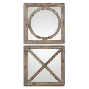 Baci E Abbracci, Wooden Mirrors S/2