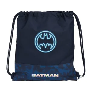 Backpack with Strings Batman Legendary Navy Blue 35 x 40 x 1 cm