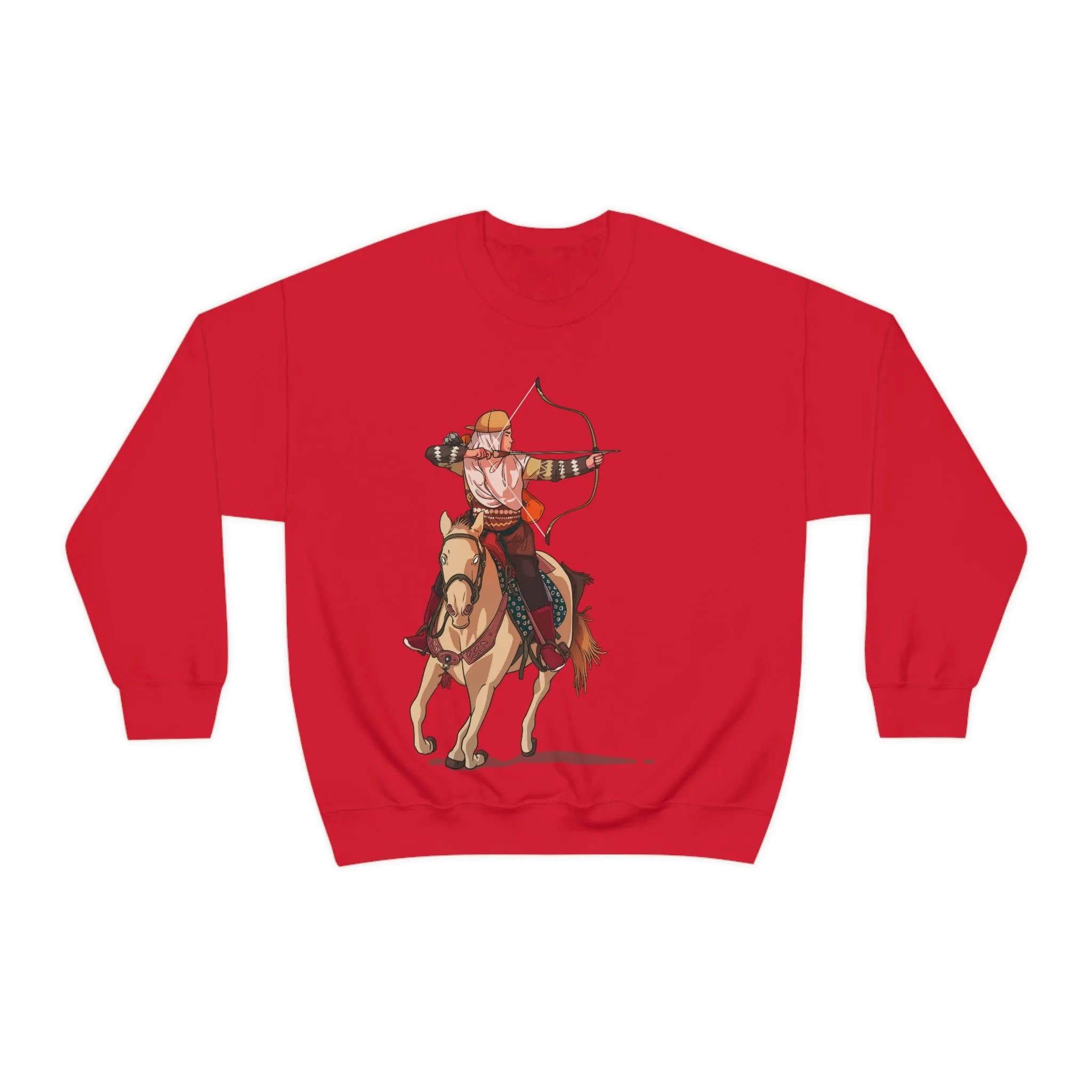 Backriding Horse POD Unisex Heavy Blend™ Crewneck Sweatshirt