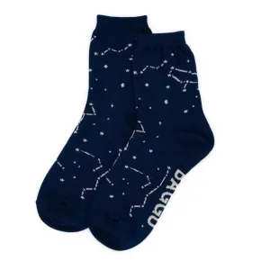 Baggu Crew Socks / Constellation Mignight