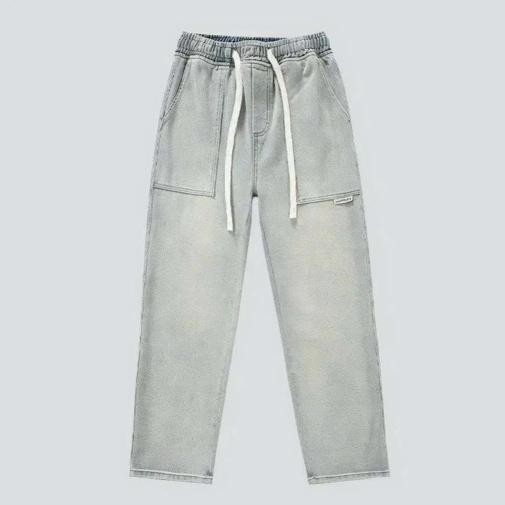 Baggy vintage men's denim pants