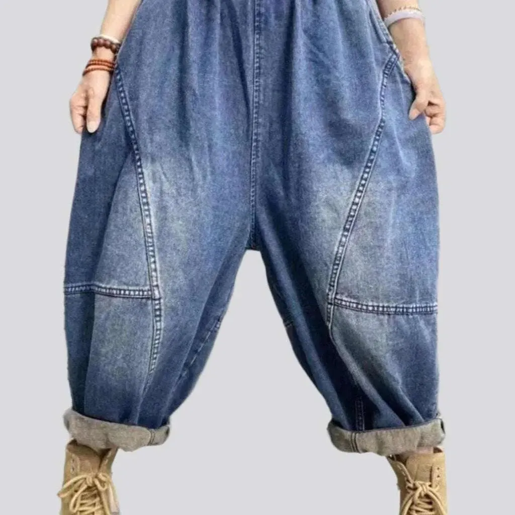 Baggy vintage women's jean pants