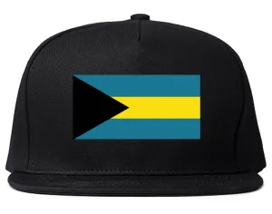 Bahamas Flag Country Printed Snapback Hat Cap