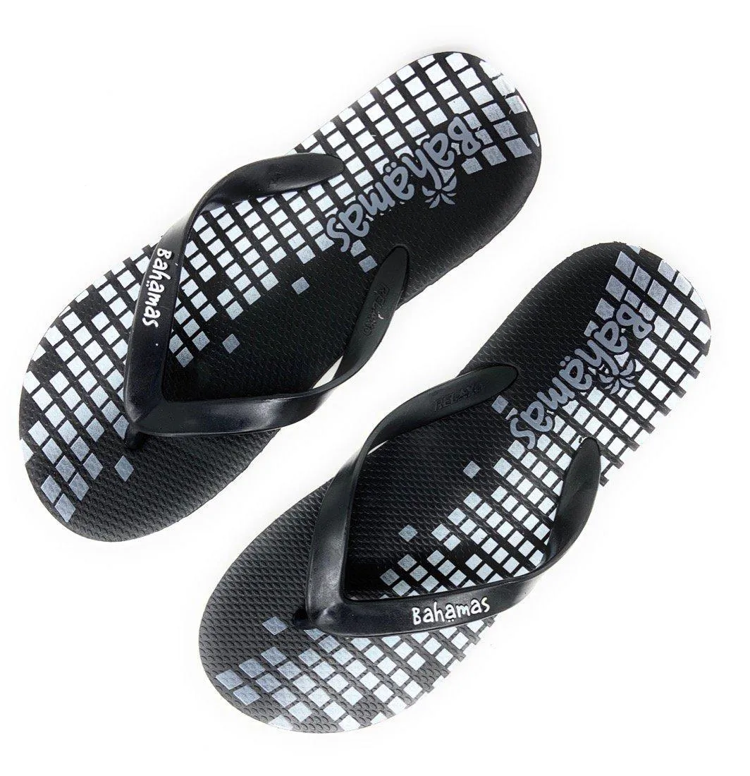 Bahamas Mens Flip Flops Premium Comfort Thong Soles Sandals Slippers Casual Beach