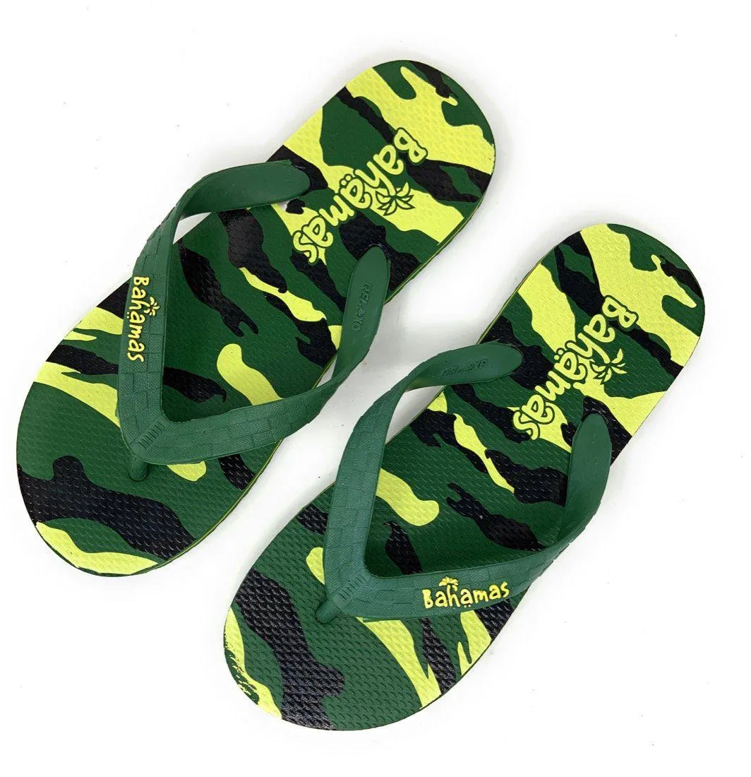 Bahamas Mens Flip Flops Premium Comfort Thong Soles Sandals Slippers Casual Beach