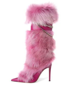 Bahar Faux Fur Boots