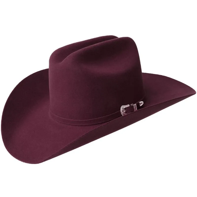 Bailey 4X Burgundy Fur Felt Cowboy Hat