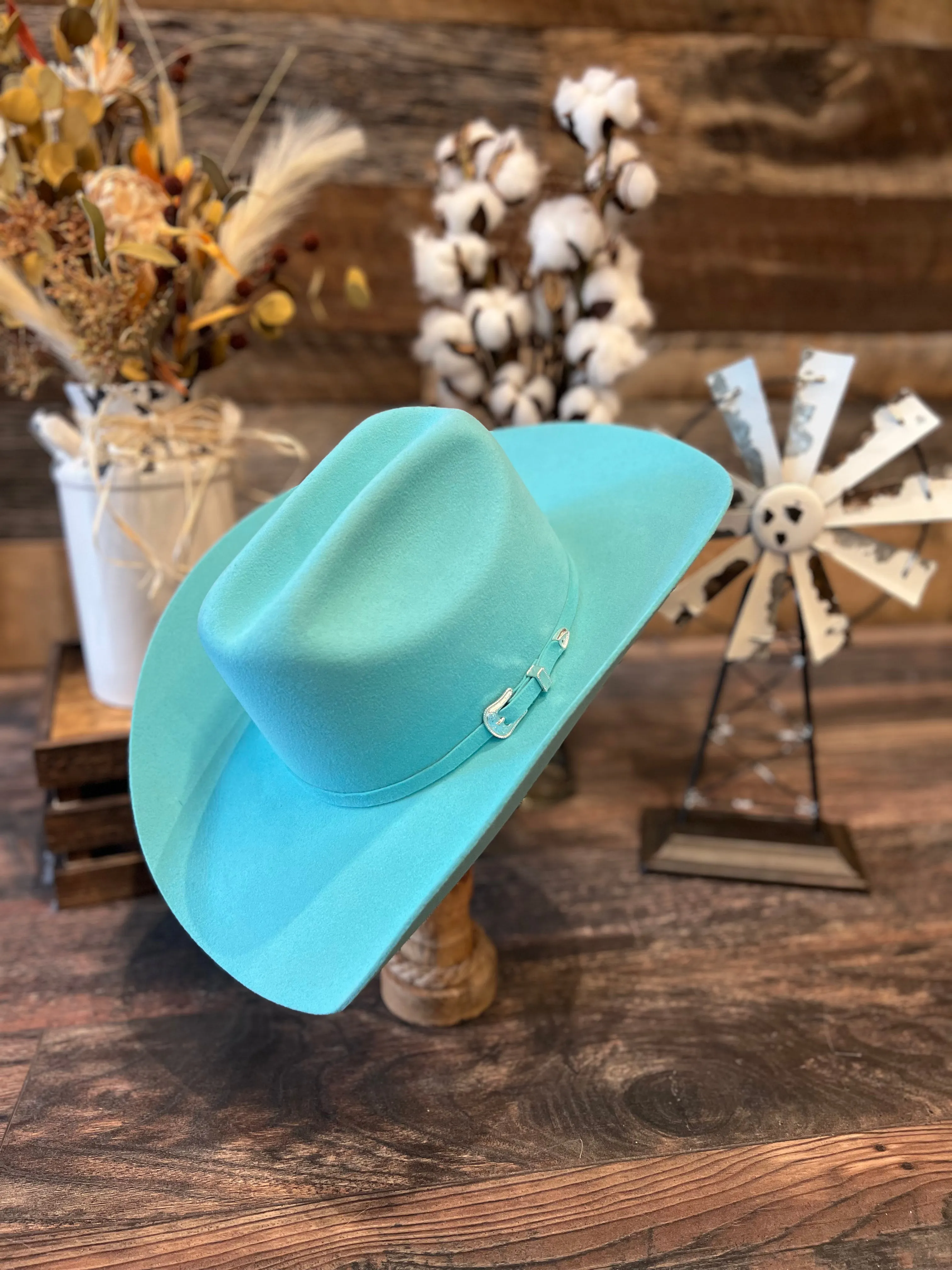 Bailey Lightning 4X Blue Turquoise Hat