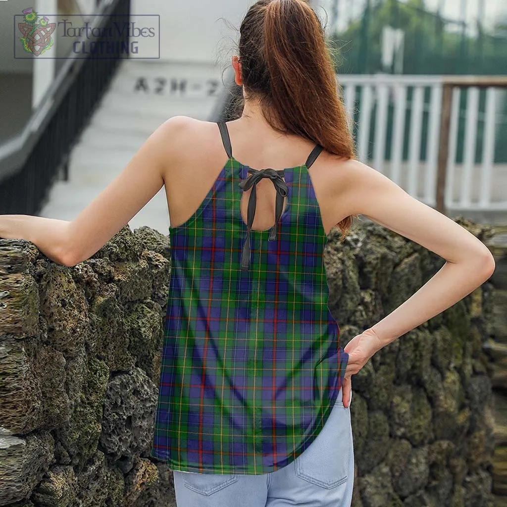 Bailey Tartan Loose Halter Neck Camisole