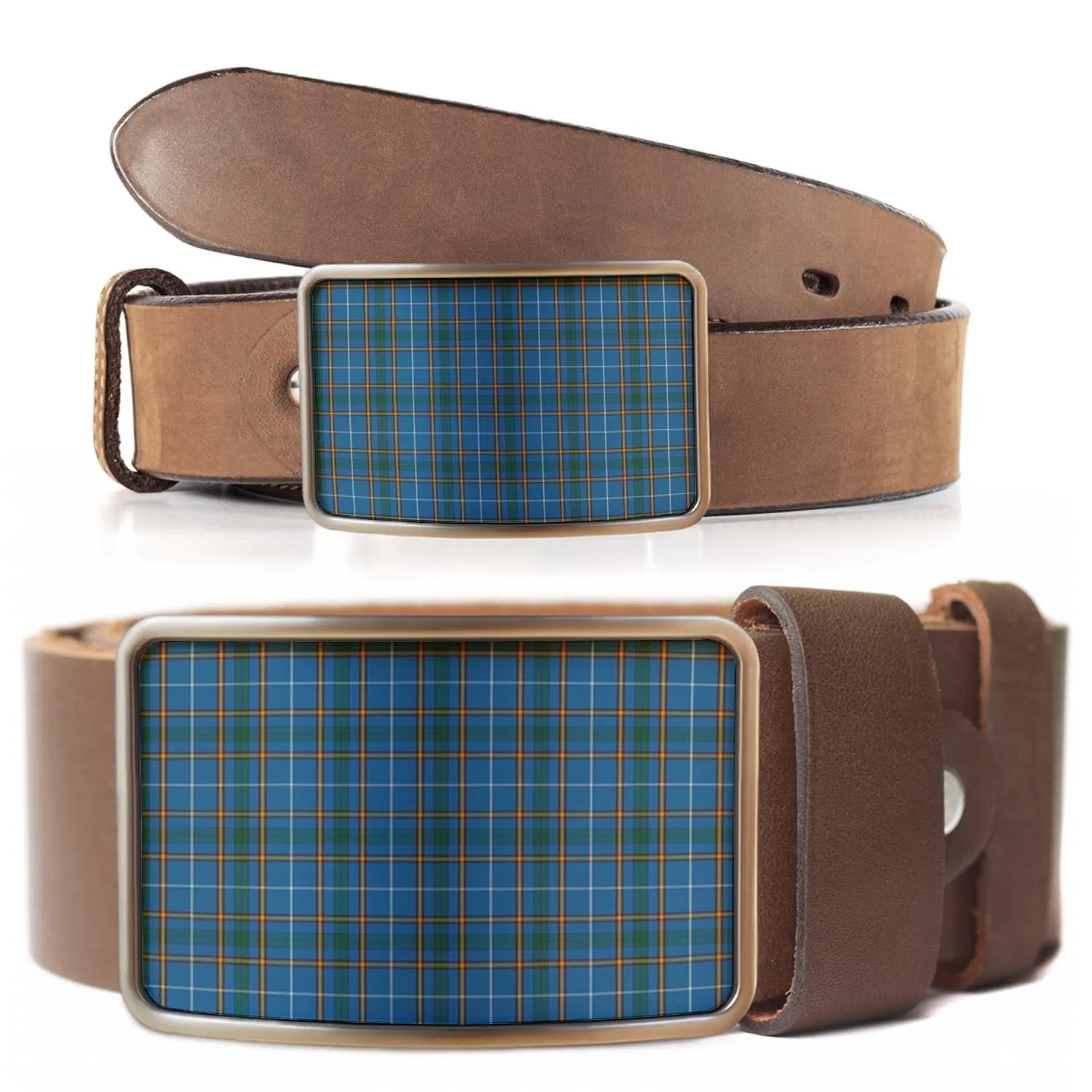 Bain Tartan Belt Buckles