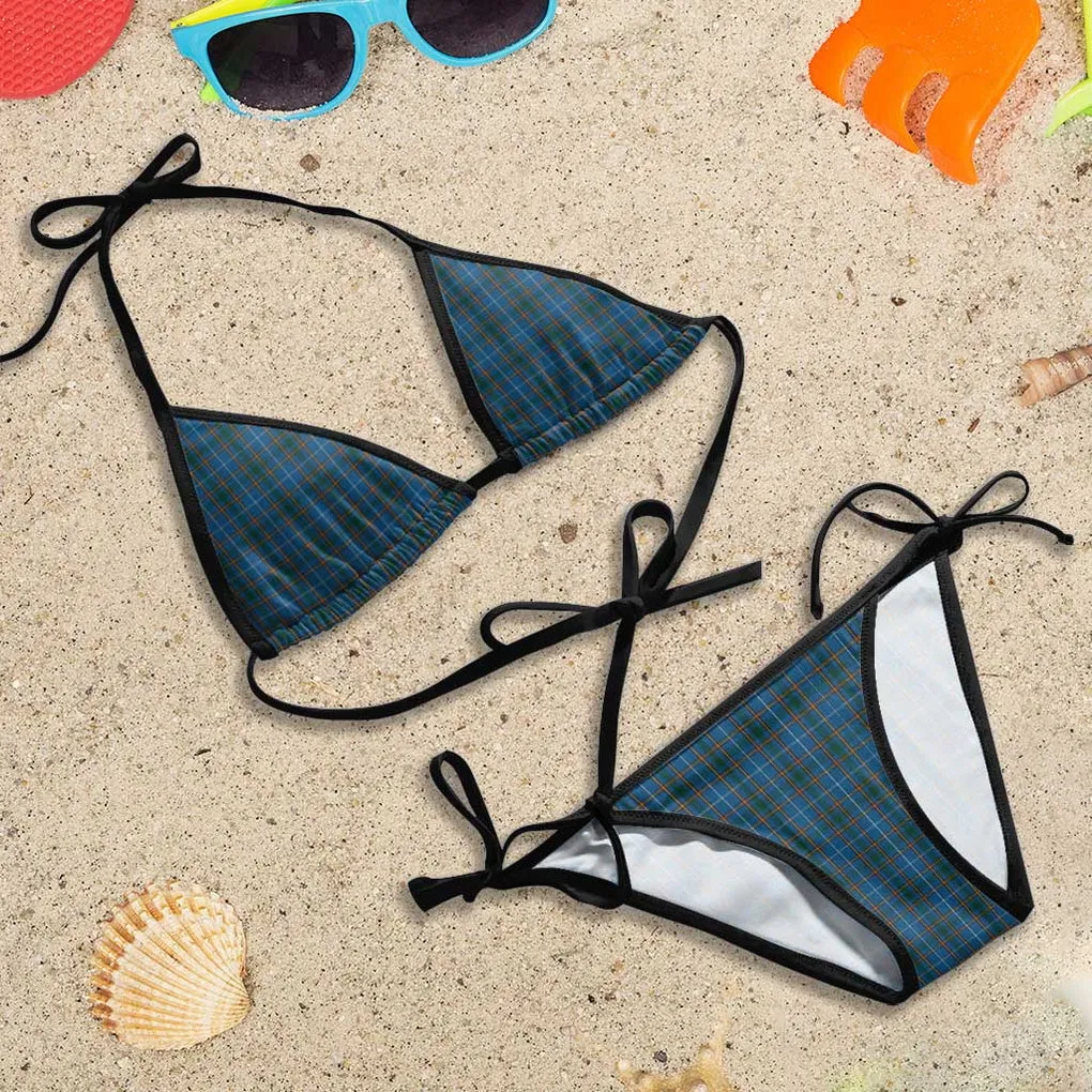 Bain Tartan Bikini Swimsuit