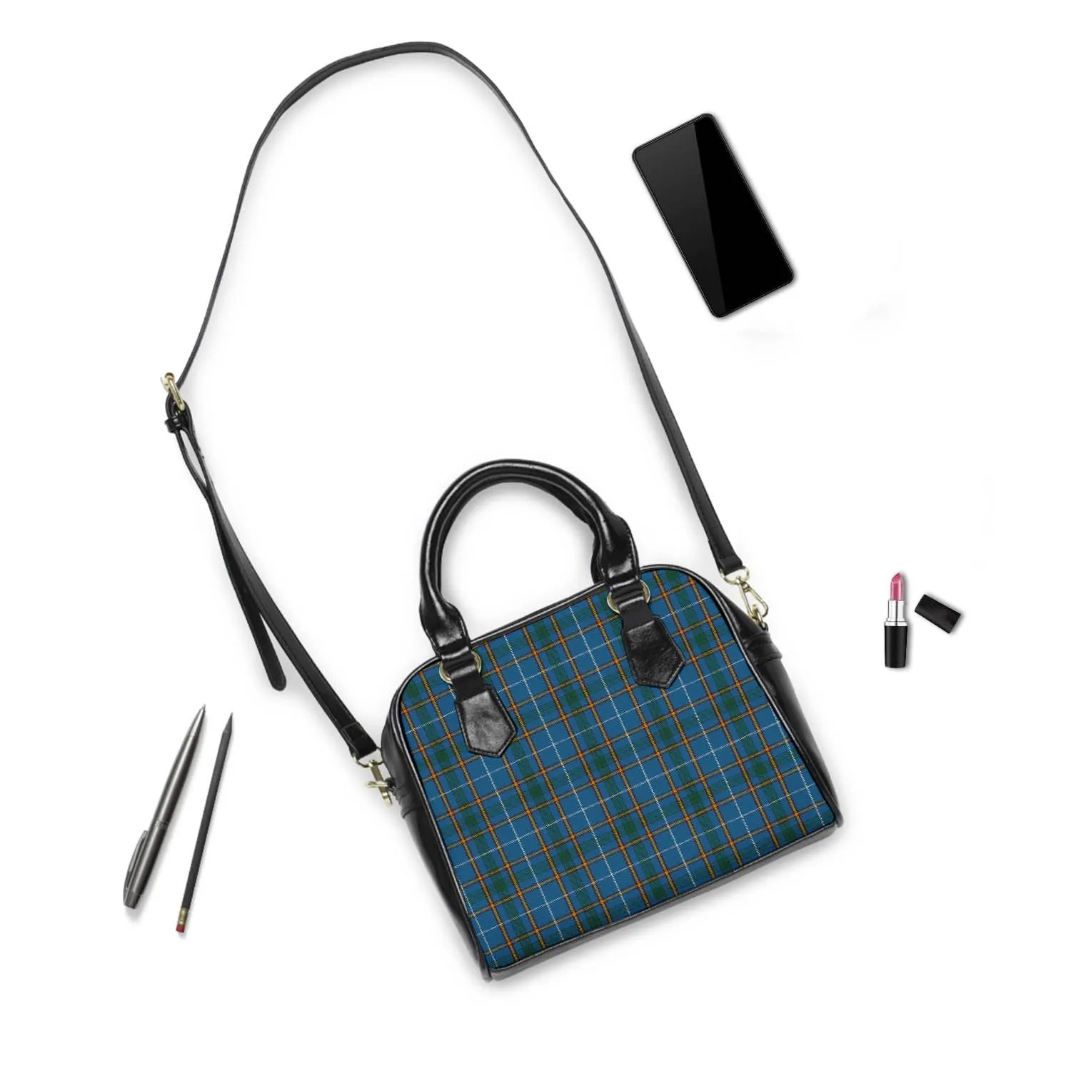 Bain Tartan Shoulder Handbags