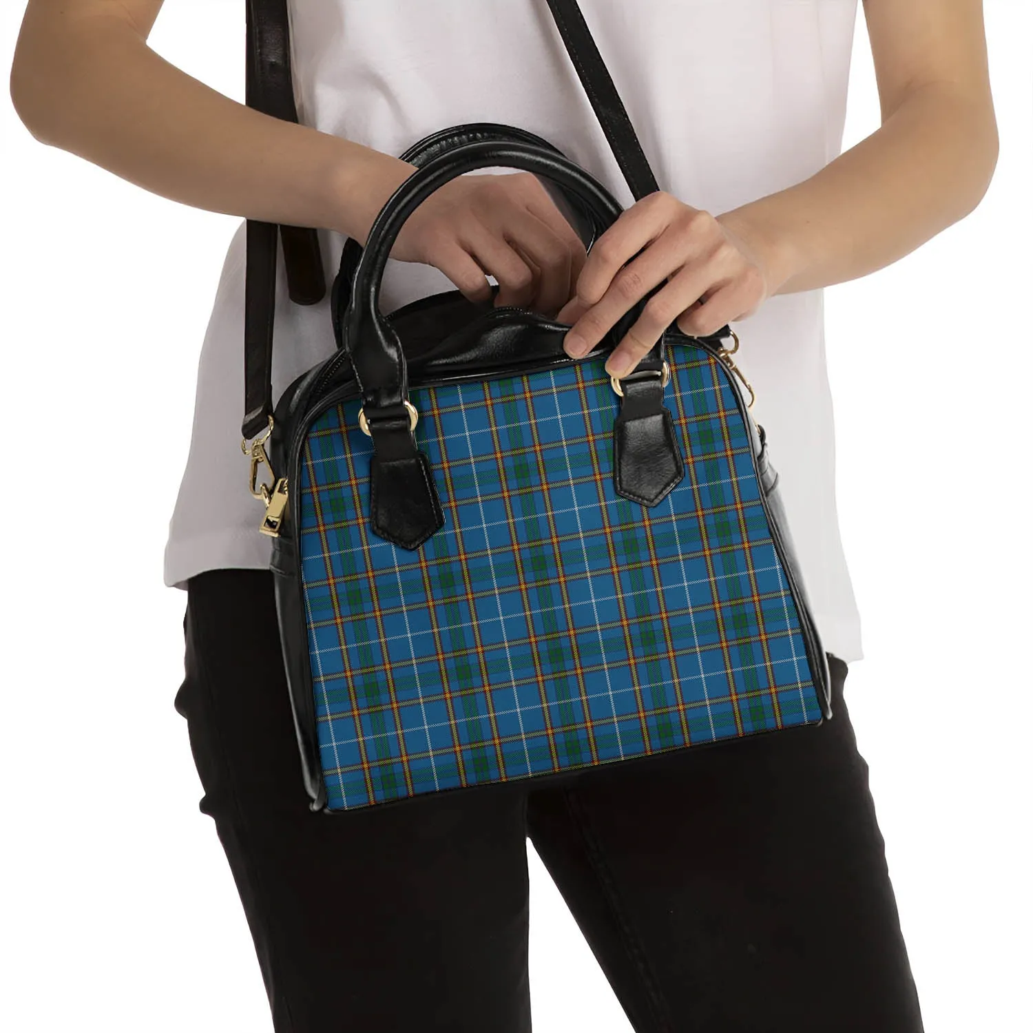 Bain Tartan Shoulder Handbags