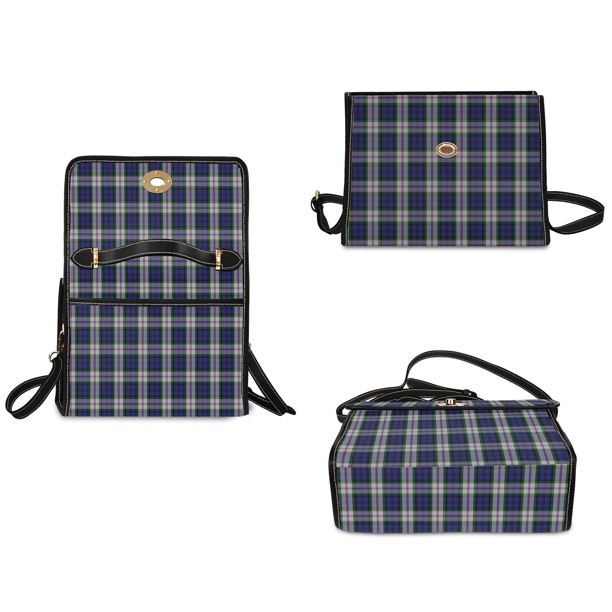 Baird Dress Tartan Waterproof Canvas Bag