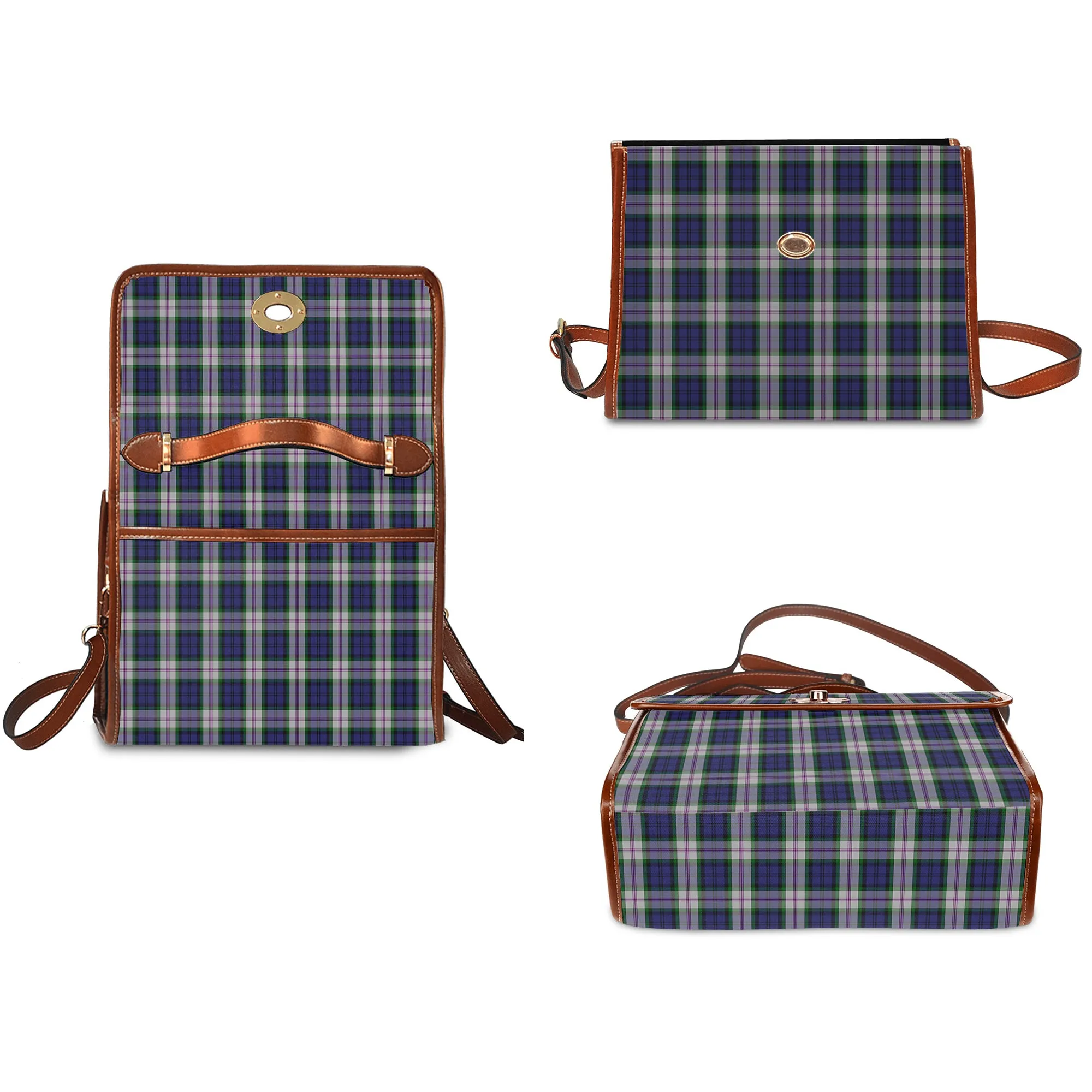 Baird Dress Tartan Waterproof Canvas Bag