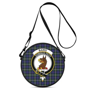 Baird Modern Tartan Round Satchel Bags with Family Crest