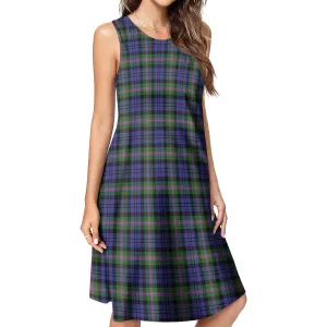 Baird Modern Tartan Womens Casual Dresses