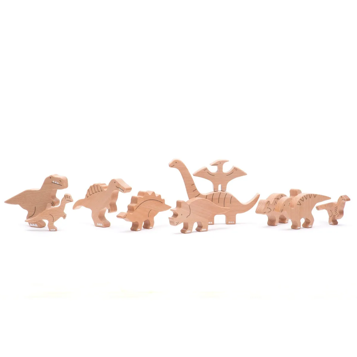 Bajo bajosaurs dino figures set of 10