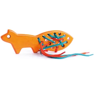 Bajo Orange Lacing Fox