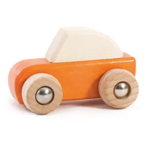 Bajo Pull Back Car - Orange