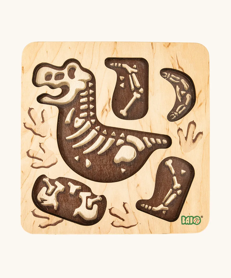 Bajo Puzzle & Sorter - Black Oak T-Rex