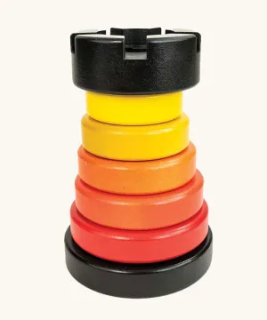 Bajo Stacking Tower - Red Rook