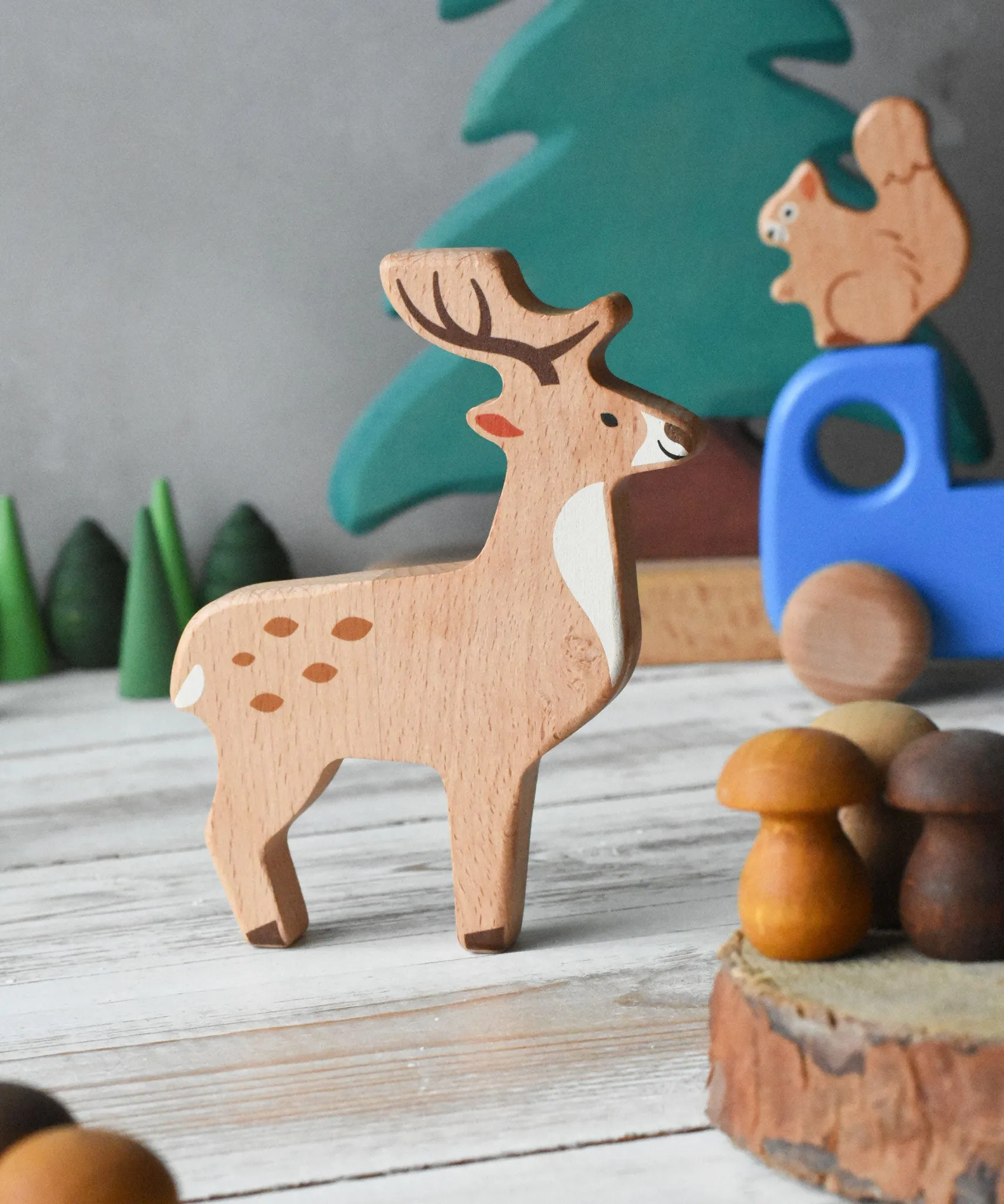 Bajo Wild Animals Forest Set