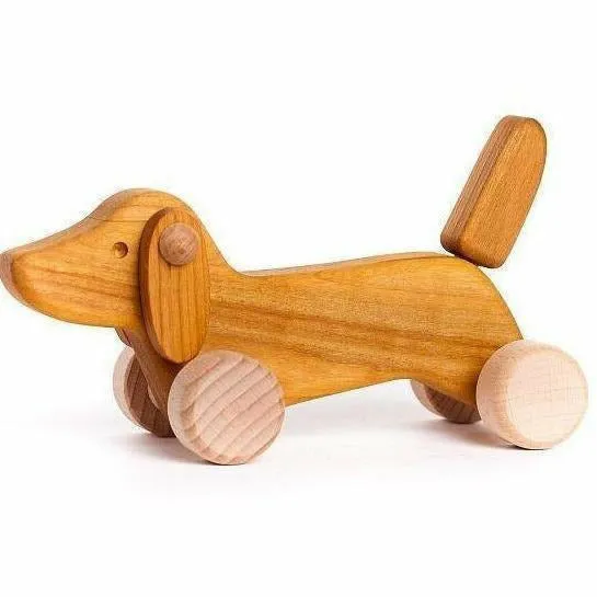 Bajo Wooden Dachshund Puppy