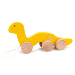 Bajo Wooden Wriggling Worm - Yellow