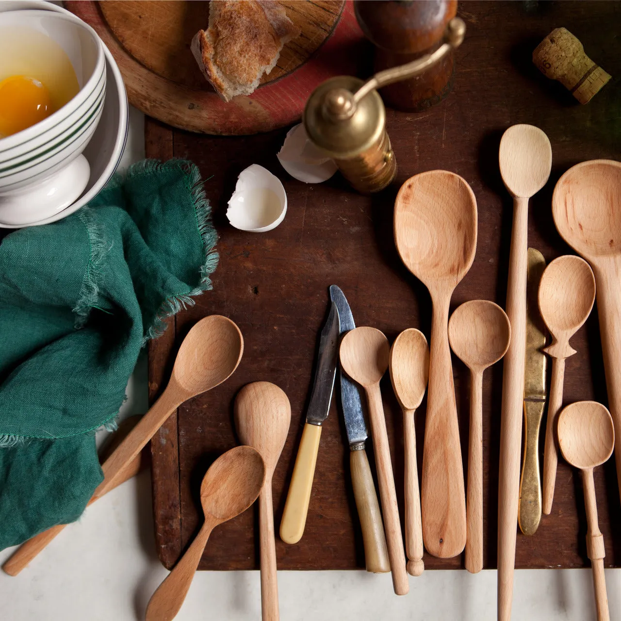 Baker’s Dozen Wood Spoons