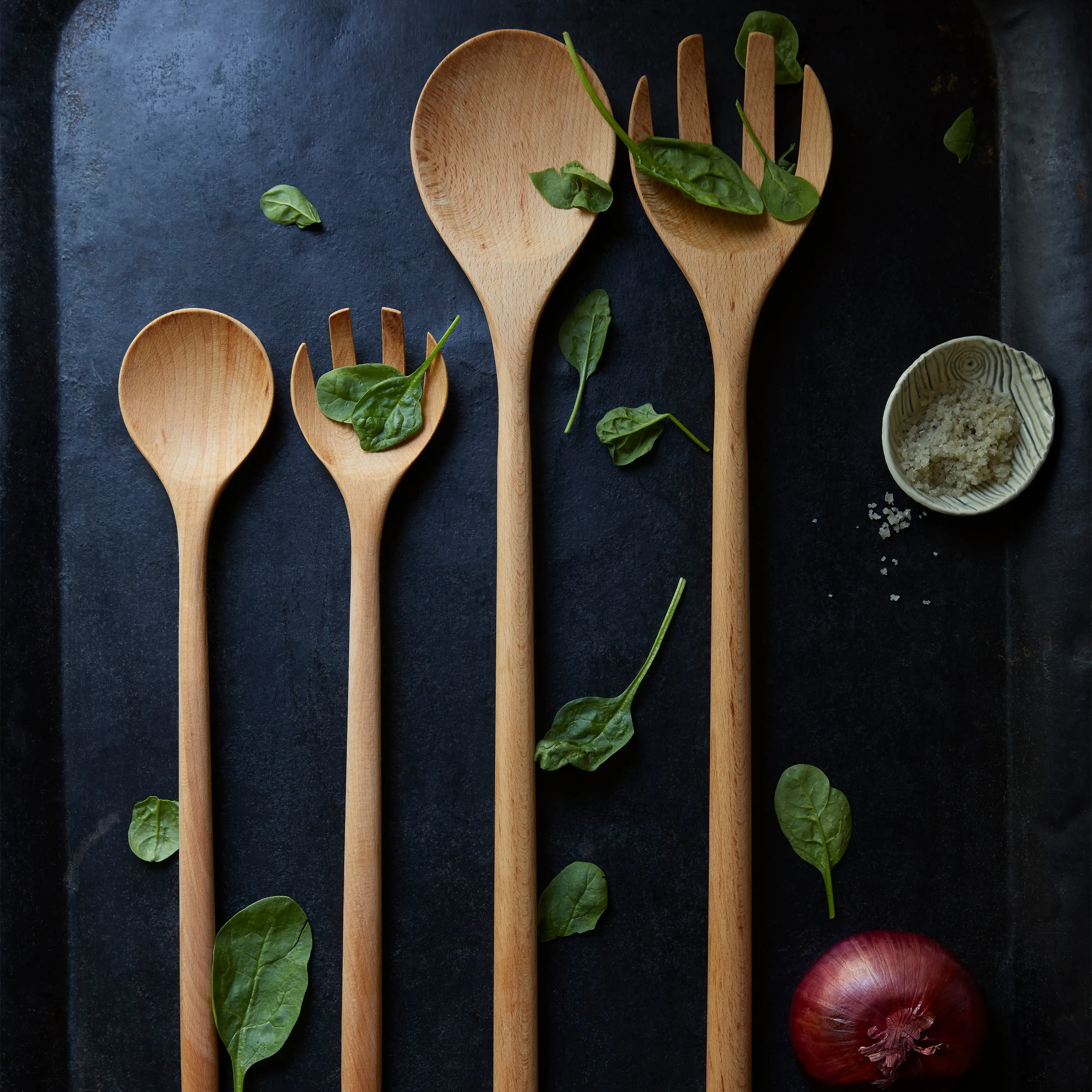 Baker’s Dozen Wood Spoons