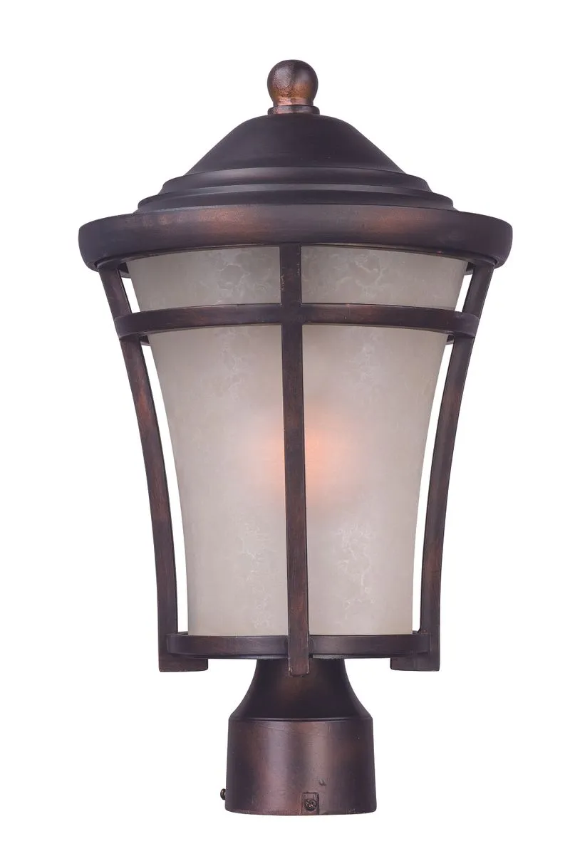 Balboa DC 17.25" Copper Oxide Deck Post Light