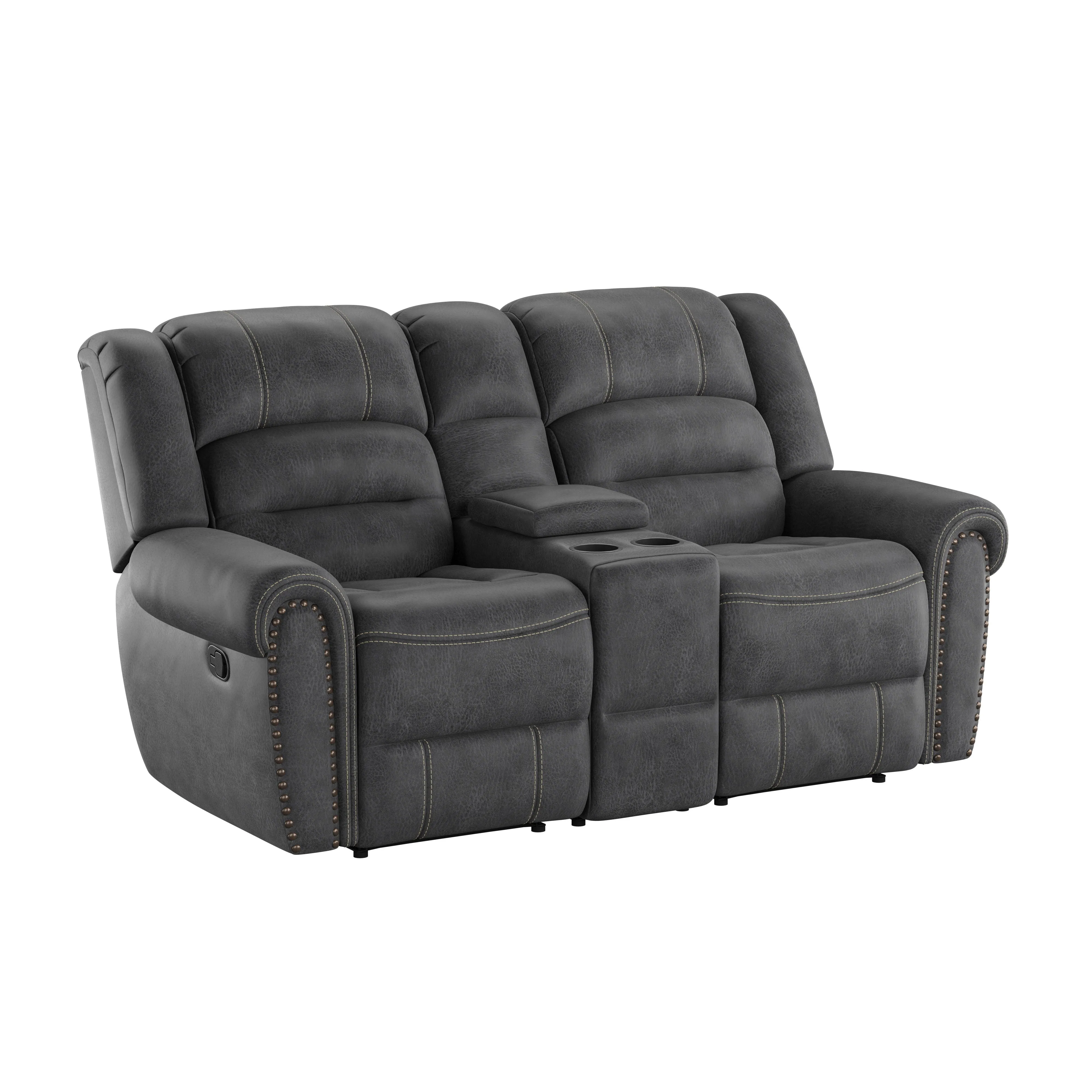 Baldwin - Loveseat - Slate Gray