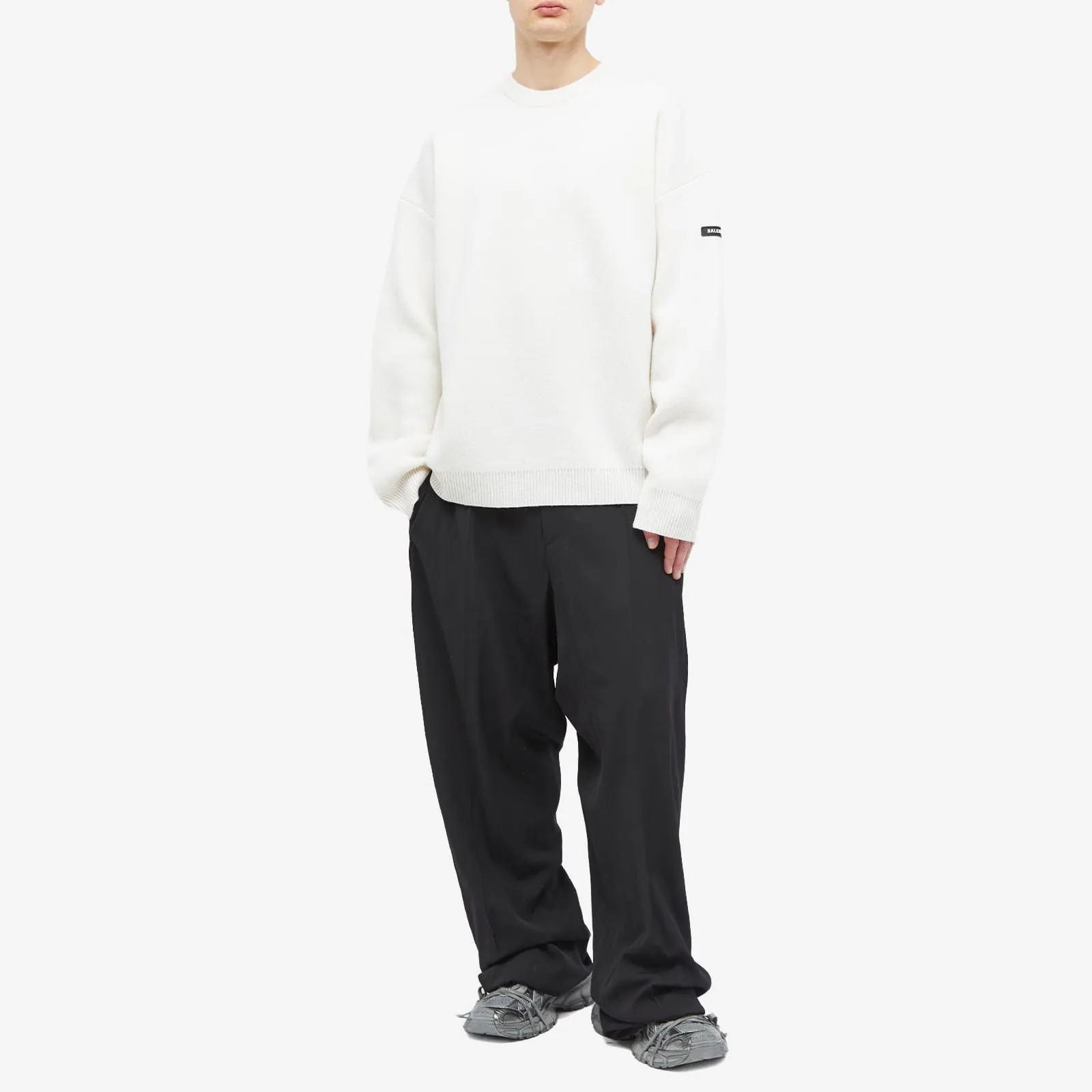 Balenciaga jumper, white