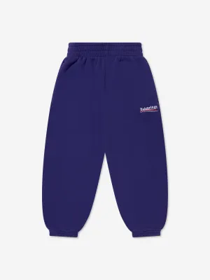 Balenciaga Kids Organic Cotton Joggers